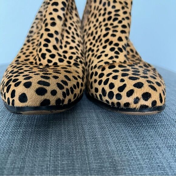 Sole Society Cheetah Dot Calf Hair Bootie // size 8 - Picture 5 of 8
